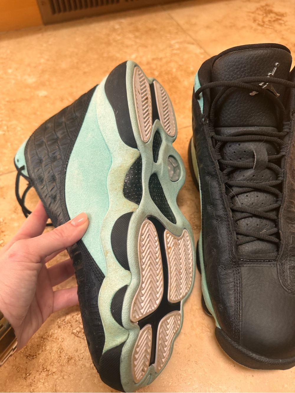 Air Jordan 13 Retro Island Green - Picture 4 of 5